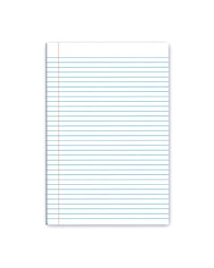 Papel Almaço Pautado A4 Panamericana PT c/400 un