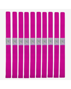 Papel Crepom Pink 48cm x 2m Ridet PT c/10 un