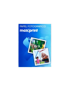 Papel Fotográfico Glossy A4 135g Pacote c/ 10 fls Maxprint