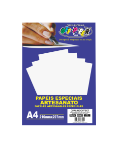 Papel Opaline/Offset 240g Branco Off Paper PT c/ 50 fls