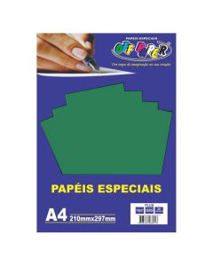 Papel Plus A4 120g Verde Off Paper 20 Folhas