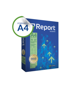 Papel Sulfite A4 Report 210mm x 297mm 75g 500 folhas Verde