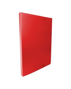 Pasta com Elástico SuperOnda 20 mm Vermelho Golden Kraft PT c/10 un