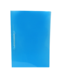 Pasta com Presilha Plástica Azul Dac Pacote c/10 un