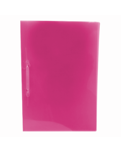 Pasta com Presilha Plástica Rosa Dac Pacote c/10 un