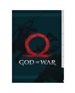 Pasta em L com 5 Divisões God of War Dac