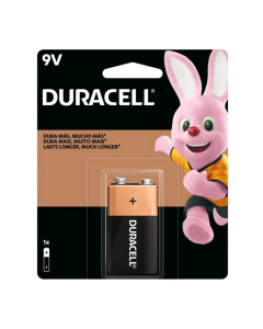 Bateria Duracell 9V Cartela c/ 1 unidade
