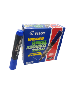 Pincel Atômico Permanente Azul 1100-P Pilot Caixa c/ 12 un
