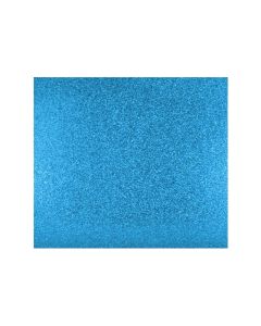 Placa de EVA 40cm x 48cm com Glitter Azul Celeste Make+ PT c/10 un