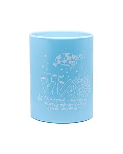 Porta Caneta Up Azul Pastel Newpen