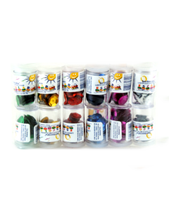 Pote de Lantejoulas Sortidas 10 mm Lantecor pacote c/ 12 un