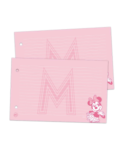 Refil de Fichas para mini Ficheiro Maior Minnie - 3782RE
