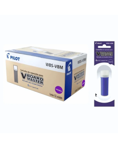 Refil p/ Pincel de Quadro Branco WBS-VBM Pilot Violeta CX c/ 12 un