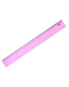 Régua New Line 30 cm Rosa Waleu