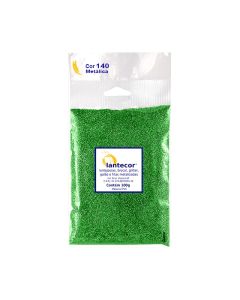 Saco de Glitter 100g Verde Lantecor
