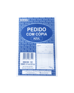Talão de Pedido 1/18 2 Vias 25x2 São Domingos