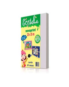 Tela para Pintura de Papel Ecotela 20 x 29 cm Novaprint