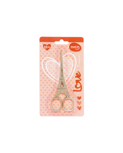 Tesoura Torre Eiffel Tower 13cm Molin