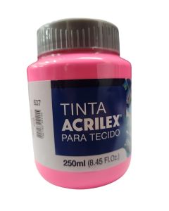 Tinta Fosca para Tecido 250 ml Rosa Acrilex