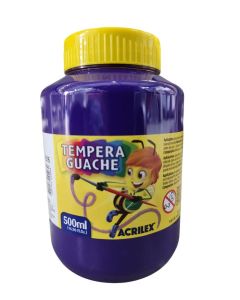 Tinta Guache 500 ml Violeta nº 516 Acrilex