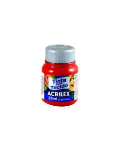 Tinta para Tecido n-508 Vermelho Escarlate Acrilex