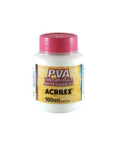 Tinta PVA Fosca Branco Acrilex - 100ml
