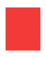 Adesivo Liso Vermelho Dac - 45cm x 10 Metros