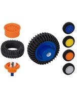 Apontador com Depósito e Borracha BRW Sortido Unidade