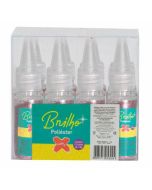 Bisnaga de Glitter 15g Rosa Make+ 12un