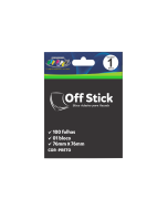 Bloco Auto-Adesivo 76mm x 76mm Preto Off Paper
