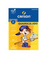 Bloco Quadriculado A4 63g 30 folhas Canson