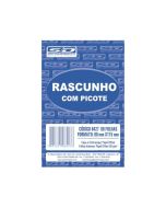 Bloco Rascunho 80mm x 115mm 80 fls com Picote São Domingos