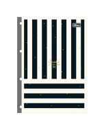 Bloco Universitário 4 Furos West Village 80 Folhas Tilibra