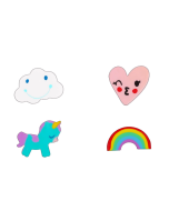 Borracha Mini Dreams Tilibra - Pote c/20 un