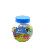 Borracha Mini Frutas Cis - Pote c/20 Un