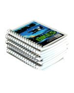 Caderneta Flexível Sortida 1/8 96 fls Panamericana pacote - 10 un