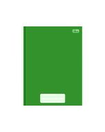 Caderno 1/4 Capa Dura Brochura 96 fls Pepper Verde Tilibra