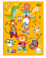 Caderno Brochura de Caligrafia Pauta Verde Tilibra Ouro