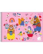 Caderno Espiral Capa Dura Meia Pauta F 40 fls Tilibra - Sortido