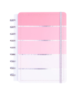 Caderno de Disco Couro Brown Médio Diskô