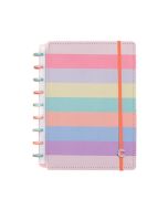 Caderno Inteligente Médio Arco-Íris Pastel