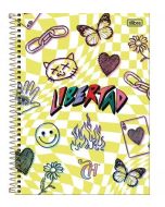 Caderno Universitário 10 Matérias Capricho 160 fls Tilibra AM