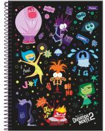 Caderno Universitário 10 Matérias Divertidamente 2 - 160 fls Foroni Azul