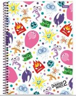 Caderno Universitário 10 Matérias Divertidamente 2 - 160 fls Foroni Branco