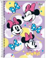 Caderno Universitário 10 Matérias Minnie 160 fls Tilibra Pr