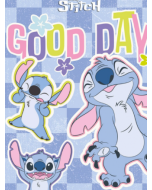 Caderno Universitário 10 Matérias Stitch 160 fls Foroni Amarelo