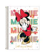 Caderno Universitário 1 Matéria Minnie 80 fls Tilibra VM