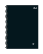 Caderno Universitário 20 Matéria Zip Preto 320 fls Tilibra