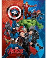 Caderno Universitário Brochura Avengers 80 fls Tilibra Az