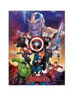 Caderno Universitário Brochura Avengers 80 fls Tilibra BR
